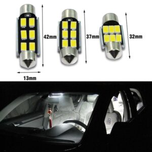 LED Festoon Bulbs 4W 5730 SMD, Pack of 2
