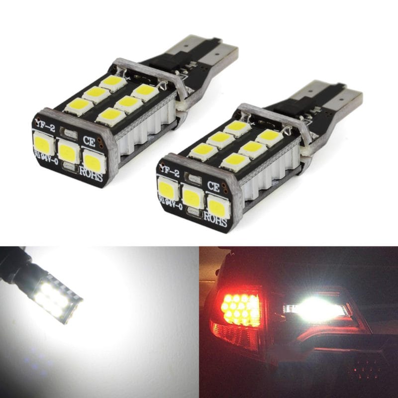 T15 921 LED reverse back up light bulbs