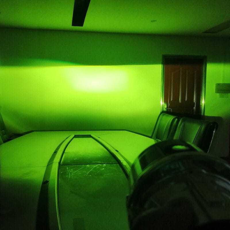 lime green led fog light kit