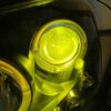 golden yellow led fog light kit